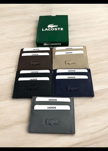 Lacoste Siyah Erkek Kartlık Cüzdan - Görsel 5