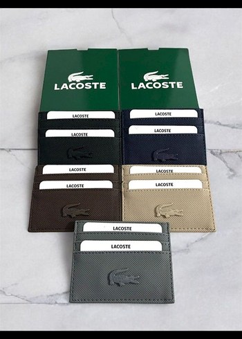 Lacoste Siyah Erkek Kartlık Cüzdan - Görsel 4