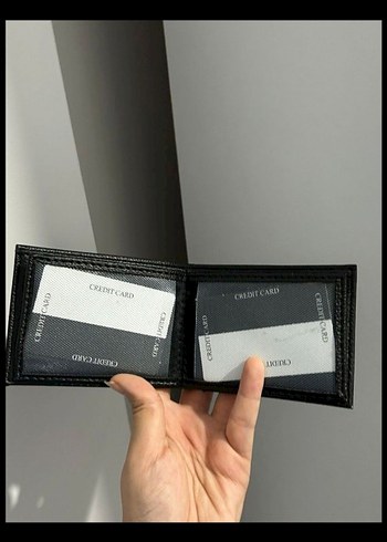 Modern Klasik Siyah Erkek Cüzdanı - Görsel 3