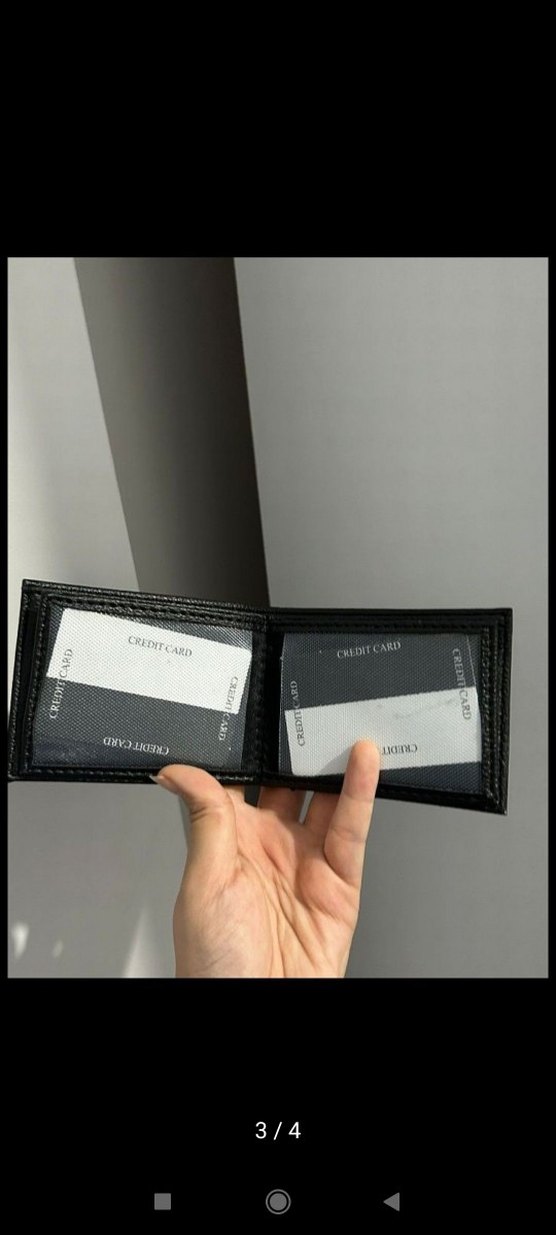 Modern Klasik Siyah Erkek Cüzdanı - Görsel 3