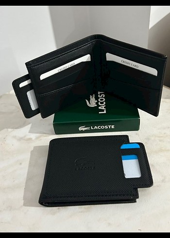 Lacoste Siyah Erkek Cüzdanı - Görsel 4
