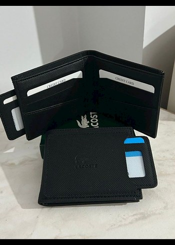 Lacoste Siyah Erkek Cüzdan - Görsel 3
