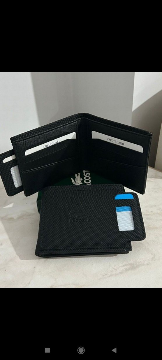 Lacoste Siyah Erkek Cüzdan - Görsel 3