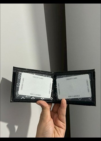 Siyah Louis Vuitton Erkek Cüzdan - Görsel 4