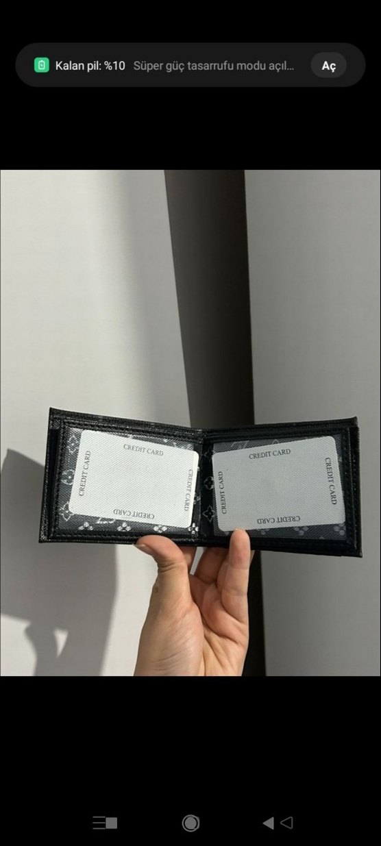 Siyah Louis Vuitton Erkek Cüzdan - Görsel 4