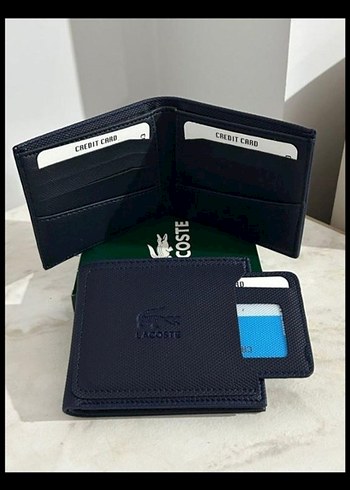 Lacoste Erkek Lacivert Deri Cüzdan - Görsel 2