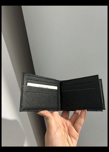 Minimalist Siyah Erkek Cüzdan - Görsel 3