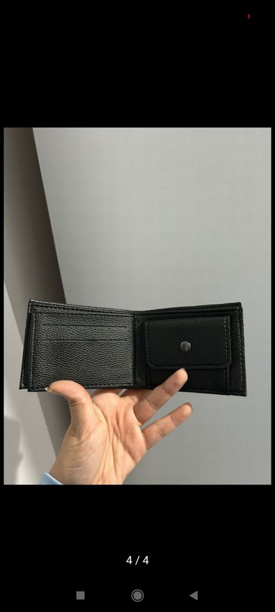 Minimalist Siyah Erkek Cüzdan - Görsel 4