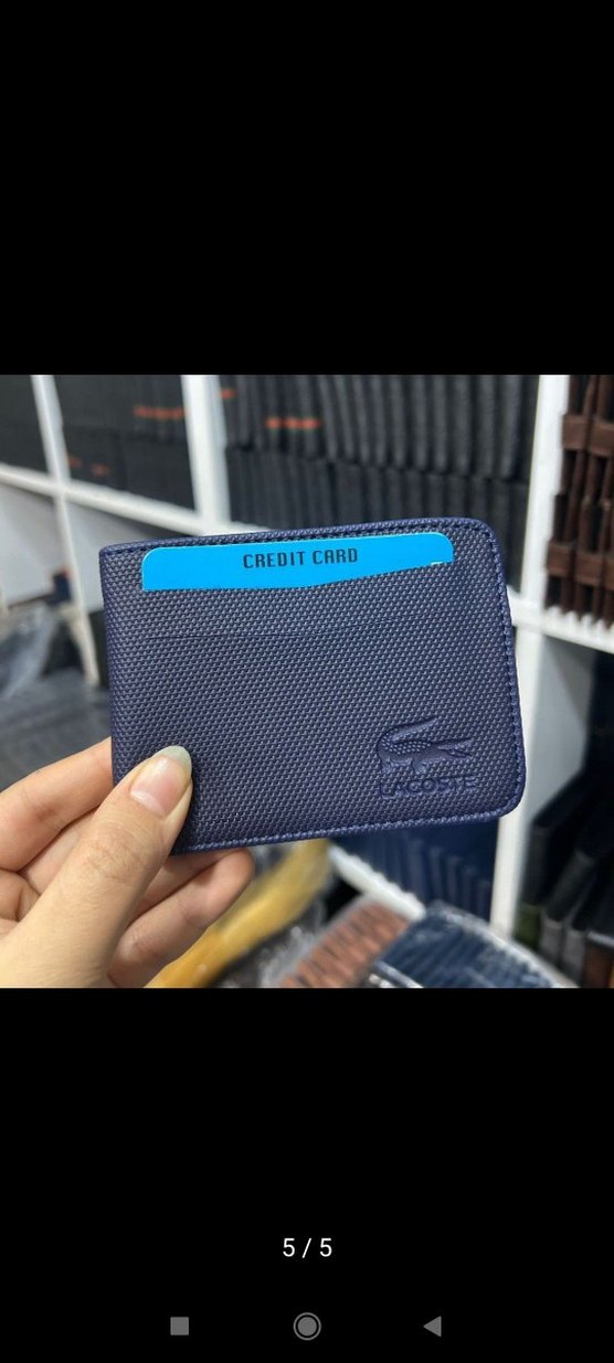 Lacivert Erkek Cüzdanı - Lacoste - Görsel 4
