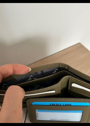 Lacoste Erkek Deri Cüzdan Siyah - Görsel 5