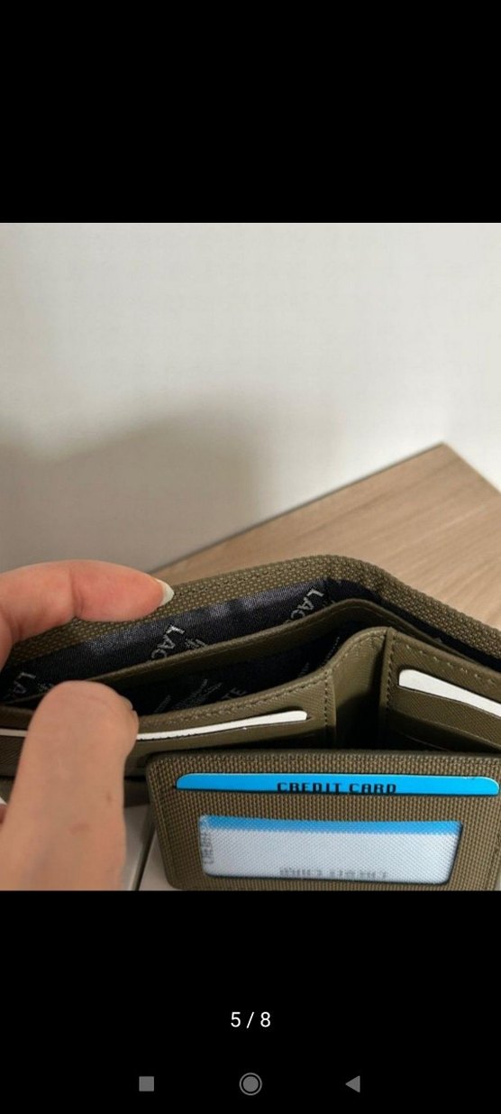 Lacoste Erkek Siyah Cüzdan - Görsel 5