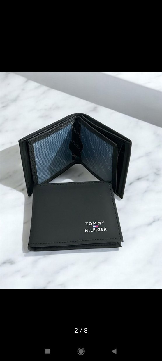 Erkek Siyah Logolu Cüzdanlar - Görsel 2