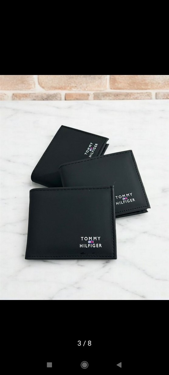 Erkek Siyah Logolu Cüzdanlar - Görsel 4