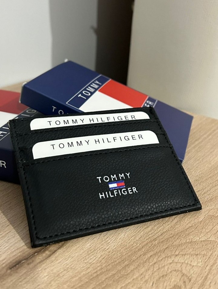 Tommy Hilfiger Siyah Erkek Kartlık Cüzdan - Görsel 4