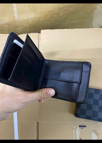 Desenli Erkek Cüzdanı - Paris Sokak Stili - Görsel 4