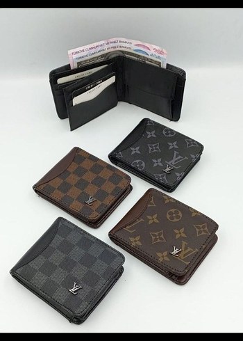 Desenli Erkek Cüzdanı - Paris Sokak Stili - Görsel 2