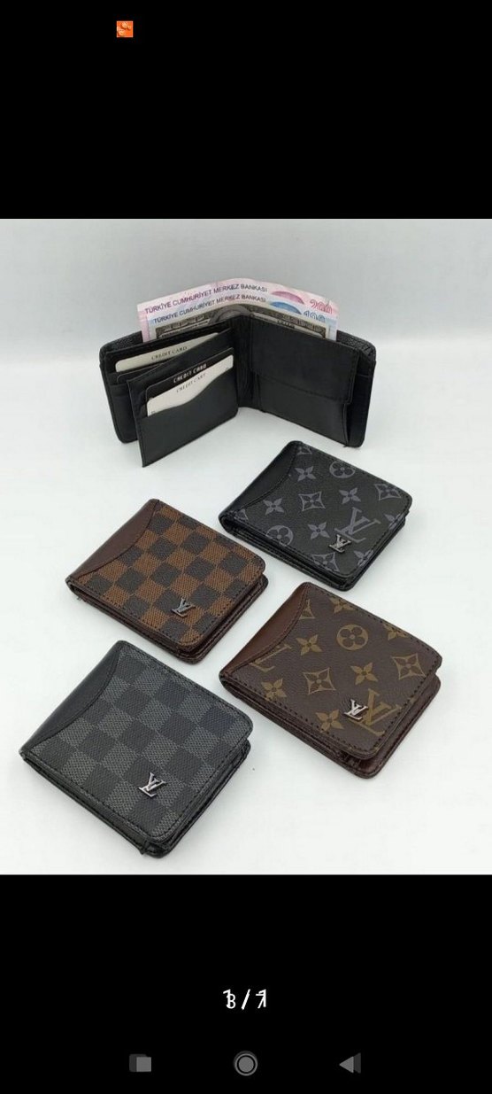 Desenli Erkek Cüzdanı - Paris Sokak Stili - Görsel 2