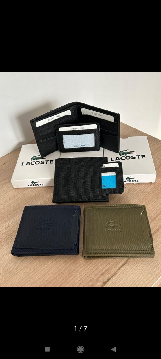 Lacoste Siyah Erkek Cüzdan - Görsel 3