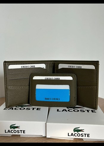 Lacoste Erkek Haki Cüzdan - Görsel 2