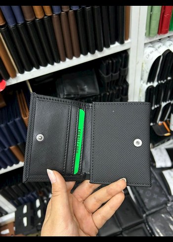Siyah Minimalist Erkek Cüzdanı - Görsel 3