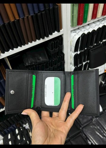 Siyah Minimalist Erkek Cüzdanı - Görsel 4