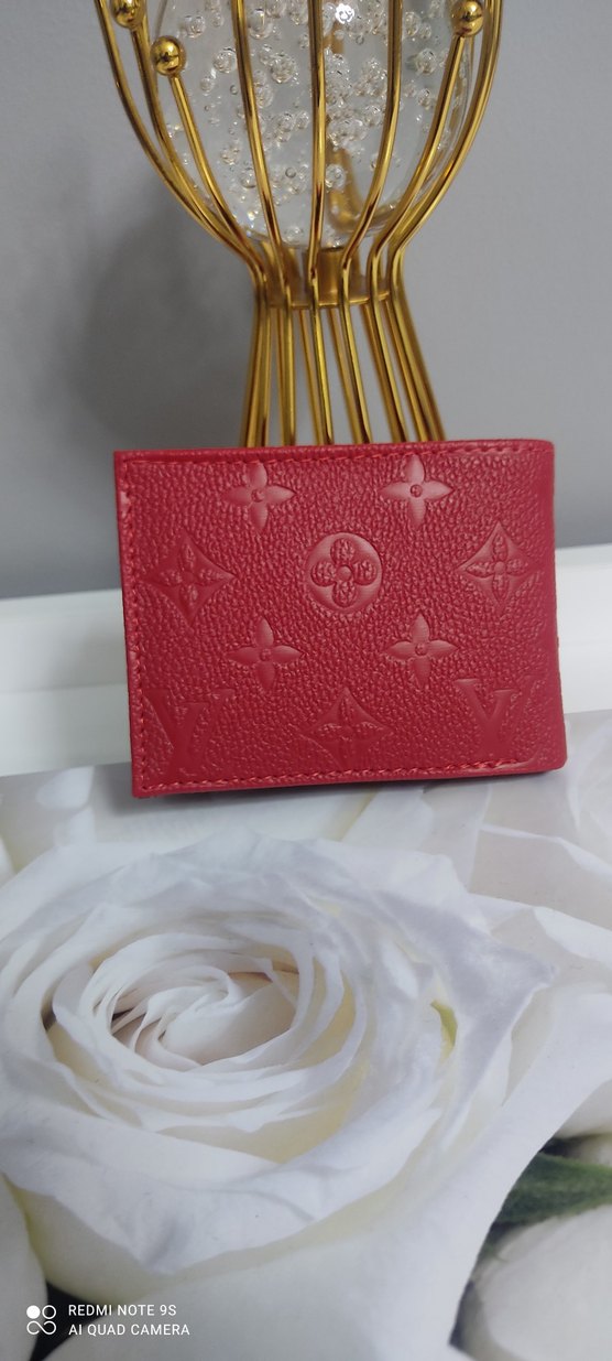 Kırmızı Modern Klasik Erkek Cüzdanı - Görsel 5