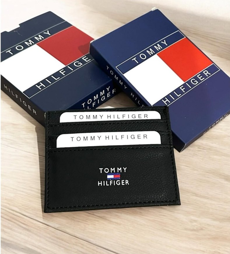 Tommy Hilfiger Siyah Erkek Kartlık Cüzdan - Görsel 3