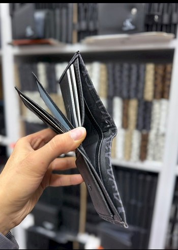 Gri Baskılı Erkek Cüzdanı - Görsel 3