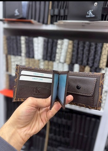 Kahverengi Baskılı Erkek Cüzdan - Görsel 2