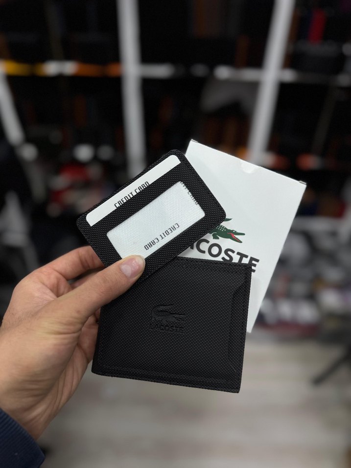 Lacoste Siyah Erkek Cüzdan - Görsel 3