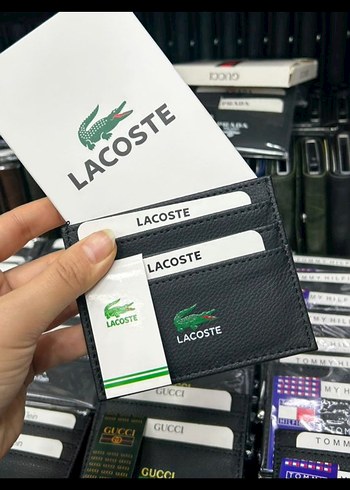 Lacoste Siyah Erkek Kartlık Cüzdan - Görsel 2