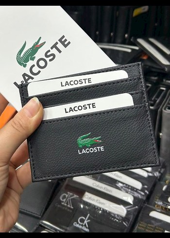 Lacoste Siyah Erkek Kartlık Cüzdan - Görsel 5