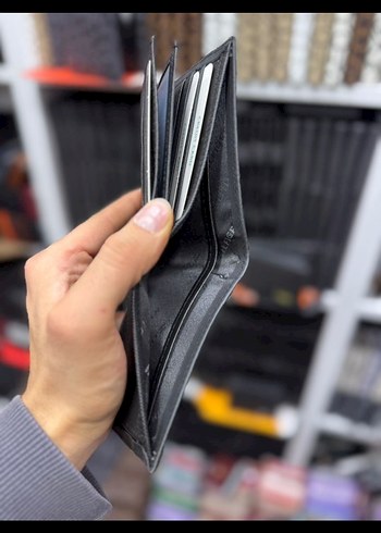 Tommy Hilfiger Gri Erkek Cüzdanı - Görsel 3