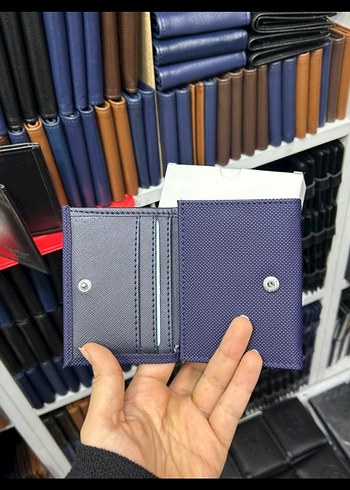 Lacivert Lacoste Erkek Cüzdan - Görsel 2