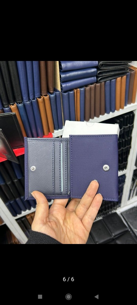 Lacivert Lacoste Erkek Cüzdan - Görsel 2