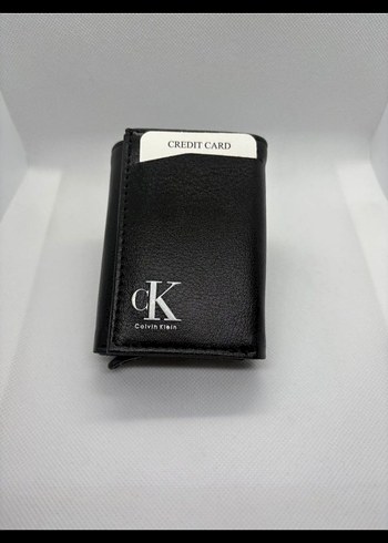 Siyah Baskılı Erkek Cüzdanı - Görsel 10