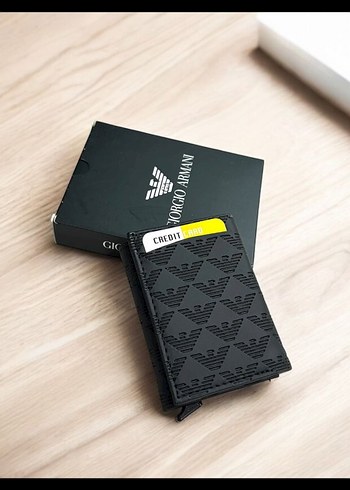 Siyah Baskılı Erkek Cüzdanı - Görsel 6