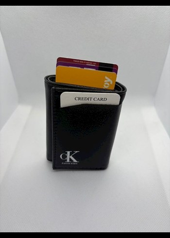 Siyah Baskılı Erkek Cüzdanı - Görsel 12