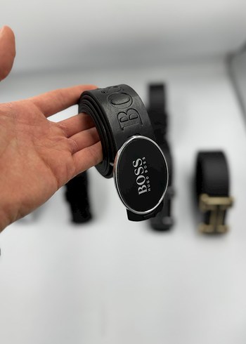 Siyah Deri Tokalı Kadın Kemer - Görsel 12