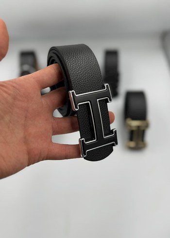 Siyah Deri Tokalı Kadın Kemer - Görsel 6