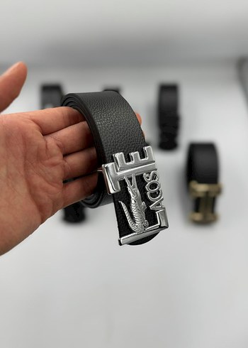 Siyah Deri Tokalı Kadın Kemer - Görsel 7