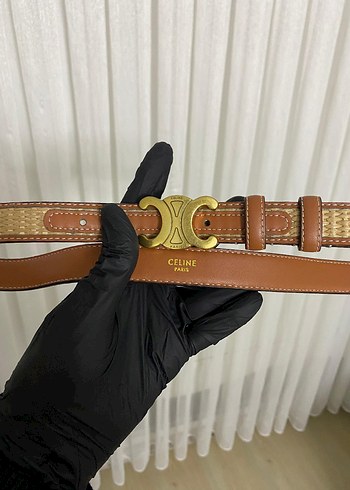 Kahverengi Deri Tokalı Kadın Kemer - Görsel 3