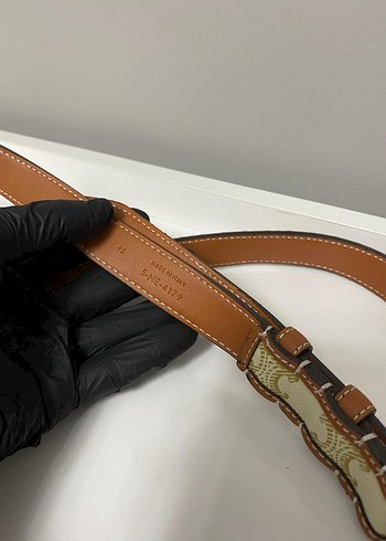 Kahverengi Deri Tokalı Kadın Kemer - Görsel 2