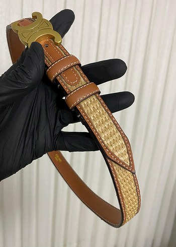 Kahverengi Deri Tokalı Kadın Kemer - Görsel 4