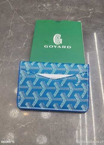 Maison Goyard Goyard Mavi Monogramli Kartlik