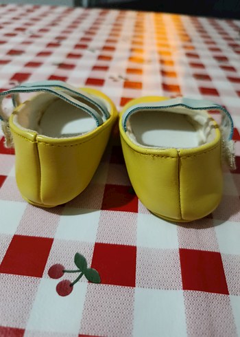 Sarı, Tokalı Kız Çocuk Babet - Görsel 2