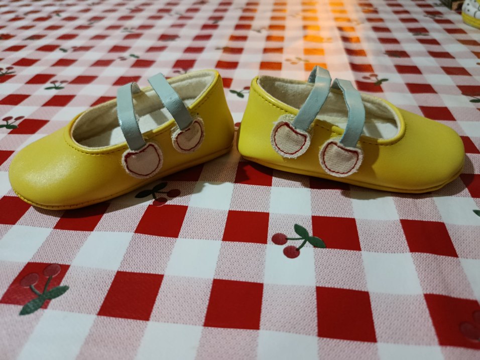 Sarı, Tokalı Kız Çocuk Babet - Görsel 4