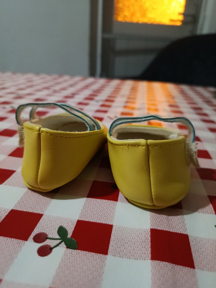 Sarı, Tokalı Kız Çocuk Babet - Görsel 3