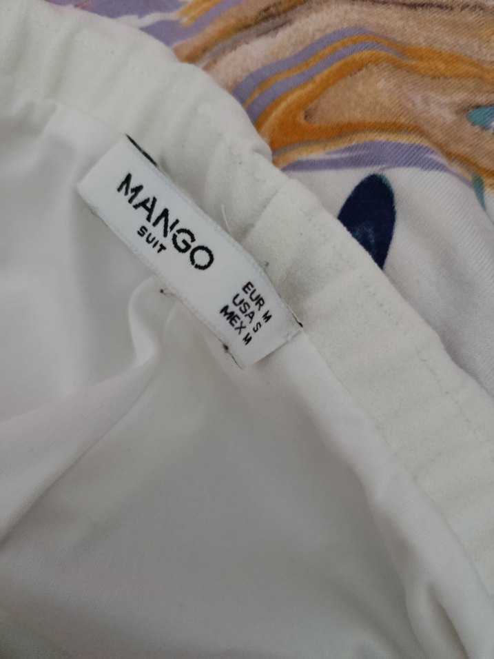 Beyaz V Yaka Mini Sırt Dekolteli Kadın Elbise - Görsel 3