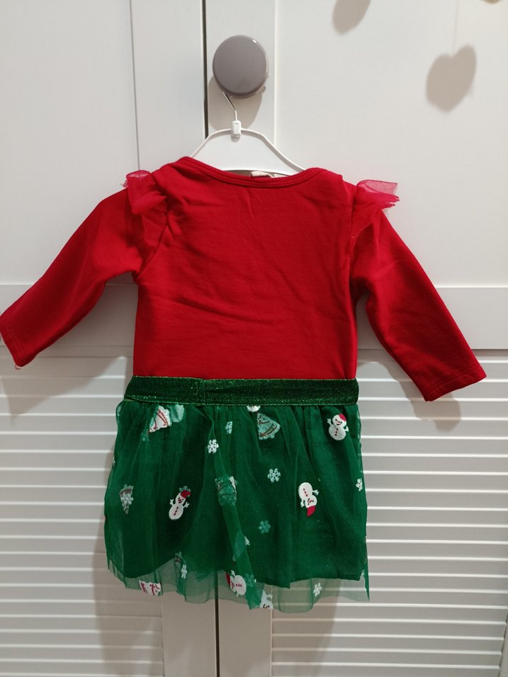 Kız Bebek Tütü Etekli Yılbaşı Kostümü - Görsel 2